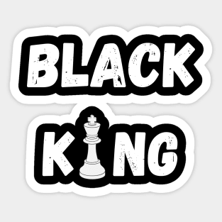 black king Sticker